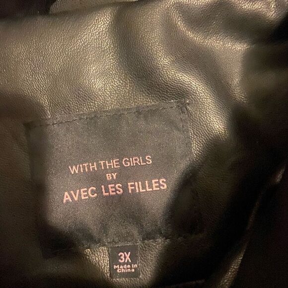 New Avec Les Filles puffer coat 3x - Picture 3 of 4